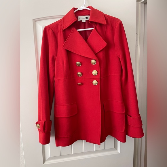 COPY - Forever 21 Pea Coat - Picture 1 of 4